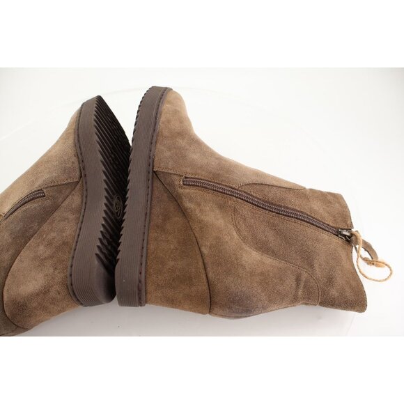 Sofft Aqua Shary Womens Size 11 Brown Waterproof Leather Wedge Boot Bootie - Picture 8 of 12